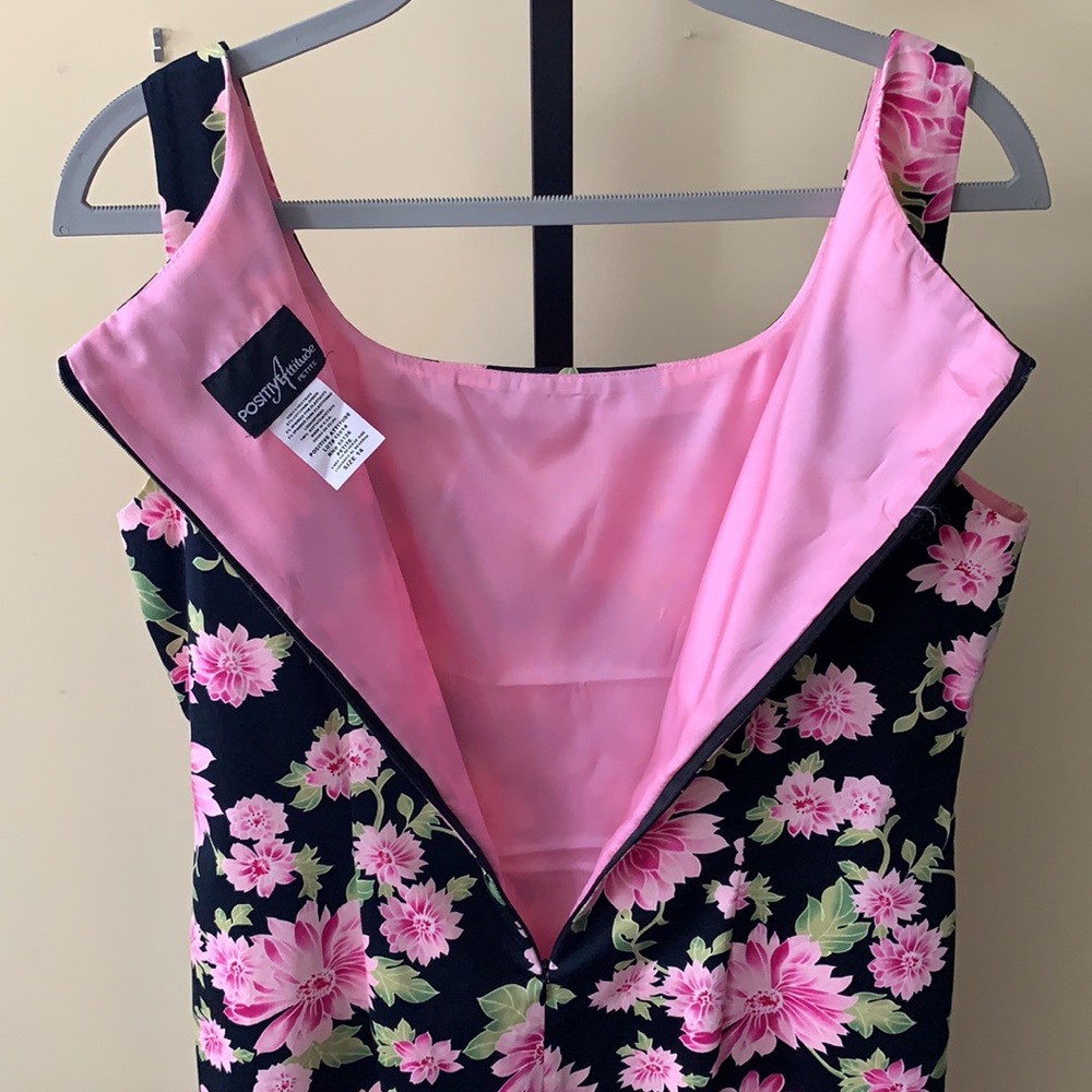 Positive Attitude Floral Sleeveless Dress - Picture 7 of 9
